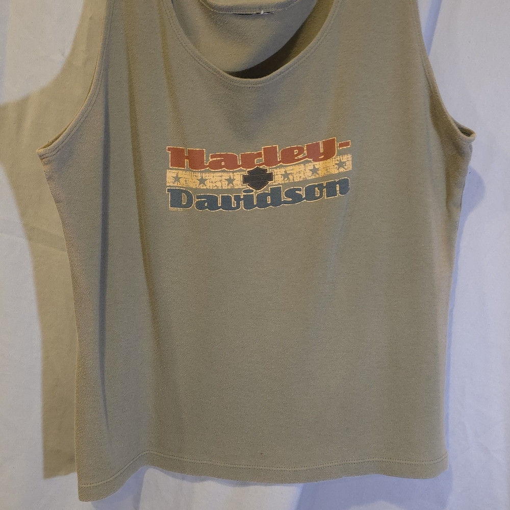 Harley-Davidson Kids Beige Tank Top - Picture 2 of 2